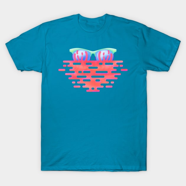 Sunrise Sunglasses T-Shirt by DesignForGentlemen